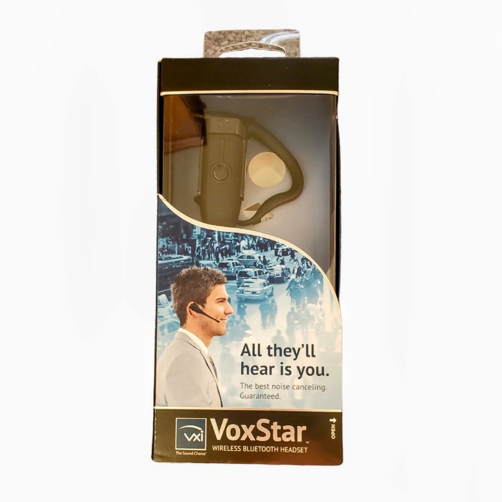 VXi VoxStar - H Bud - over-the-ear mount Bluetooth Wireless New In Box